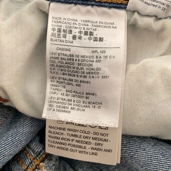 Levi’s premium WEDGIE women’s vintage jeans. Sz 29 - Picture 12 of 16